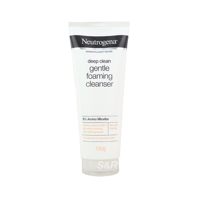 Neutrogena Deep Clean Gentle Foaming Cleanser 100g Neutrogena Deep Clean Gentle Foaming Cleanser 100g